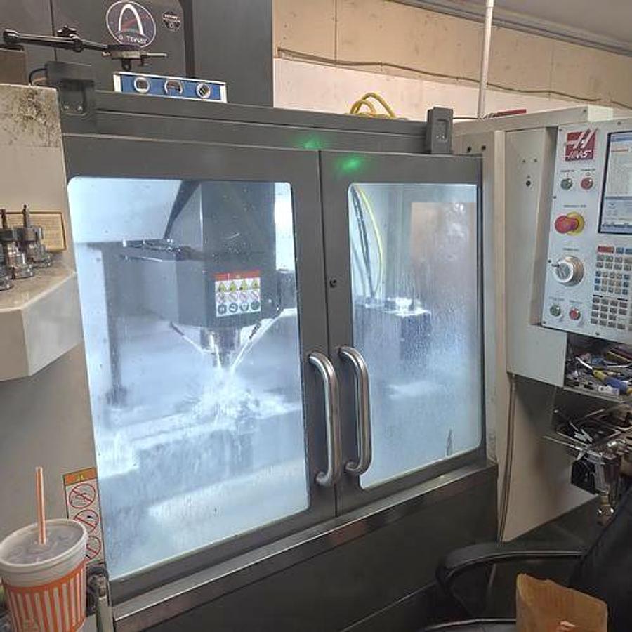 Used 2022 Haas VF-2SS, 4th & 5th Axis Pre-Wired, Haas Probing Tool & Part Probe, Prepped for Cool. Thru Spindle