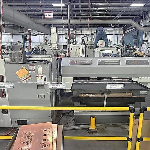 Used 2008 Haas SL-20T with Milling Capability, Barfeed, Tailstock