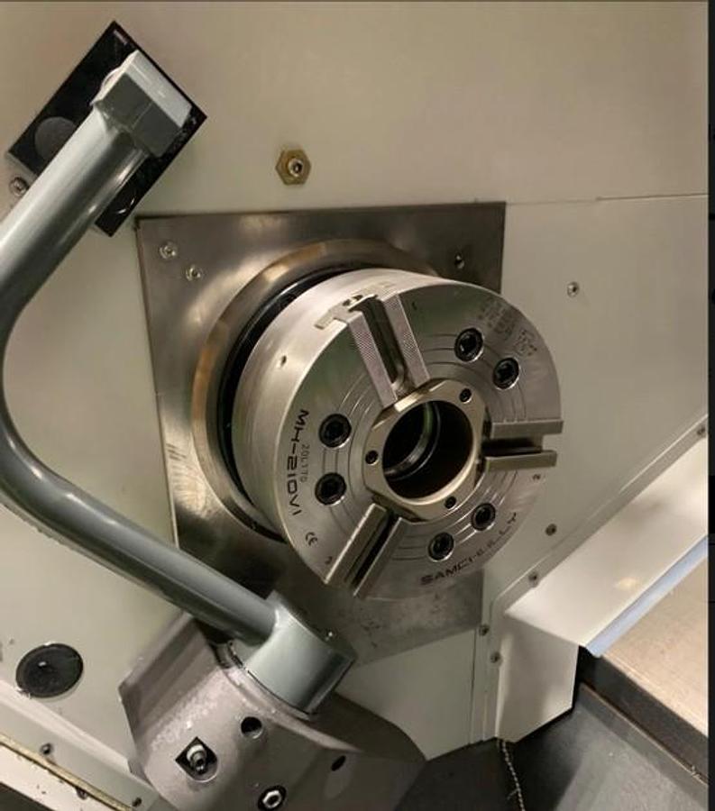 Used 2021 Haas DS-30Y with Subspindle, Y Axis, C Axis, High Pressure Coolant, Chip Conveyor