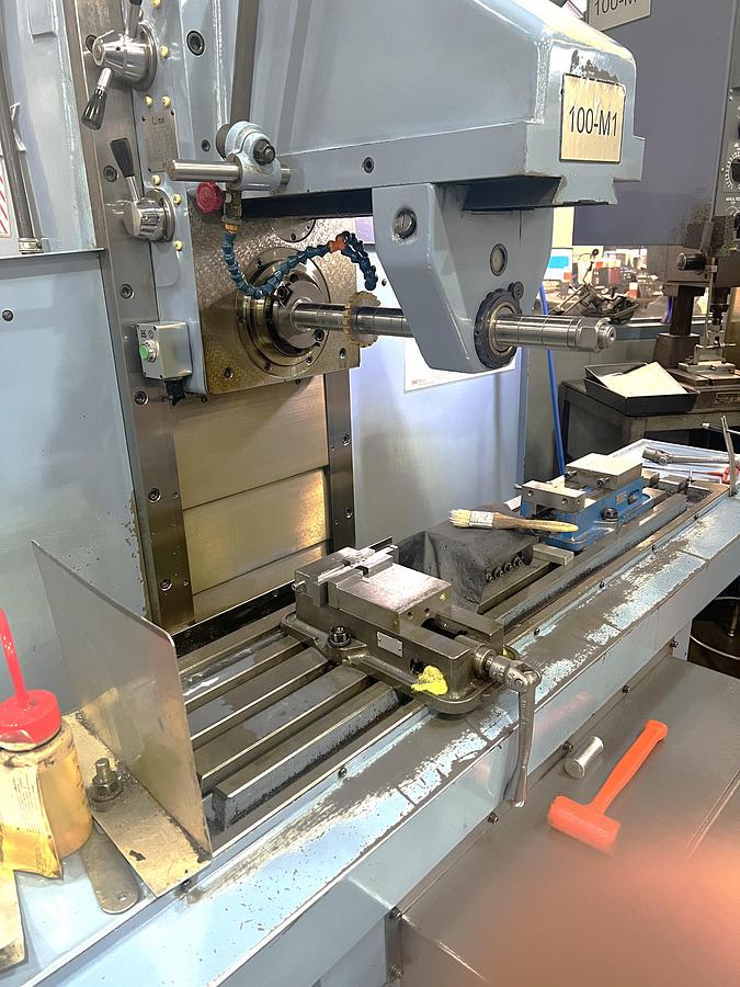 Used 2006 OKK MH-2NCP Heavy Duty CNC Horizontal Mill with Fanuc 20i-FB Control, Outboard Support, Arbor Tool, Remote Jog Handle