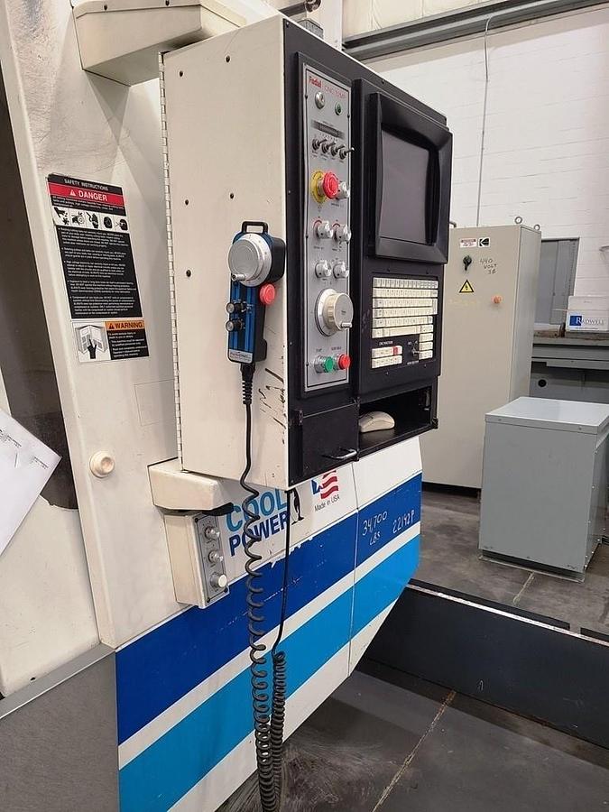 Used 2002 Fadal VMC6535-50 32MP Control, Rigid Tapping, Cool Power, Remote Jog Handle, Chip Conveyor, Expanded Memory