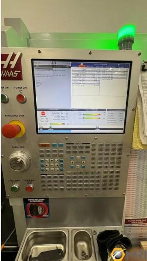 Used 2022 Haas ST-25 Chucker w/ Haas Barfeed with Liners, Tool Presetter, Chip Conveyor, 10" Hydraulic Chuck, Parts Catcher