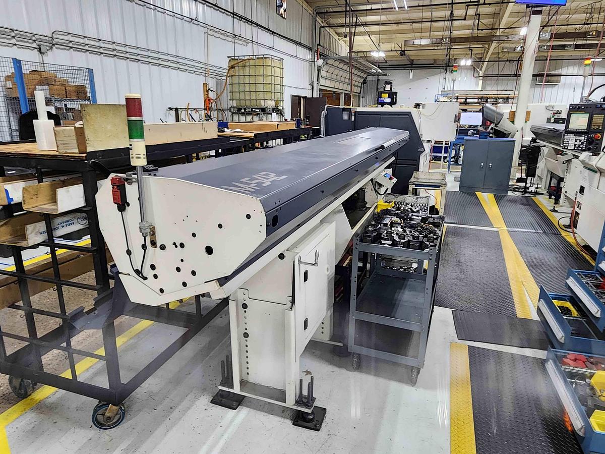 Used 2013 Miyano BNA-42 DHY w/ Milling & Subspindle, Y Axis, Dual Front and Rear Turrets, Edge Bar Patriot 338 Barfeed, HPC