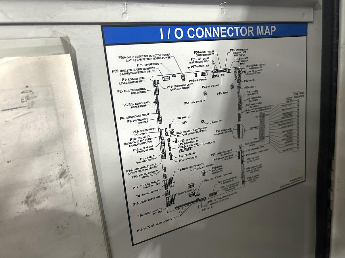 Used 2019 Haas EC-1600ZT with Extended Z Axis Travel, 7500 RPM, Integrated 4th Axis Platter, TSC, Renishaw Probing, 30 ATC