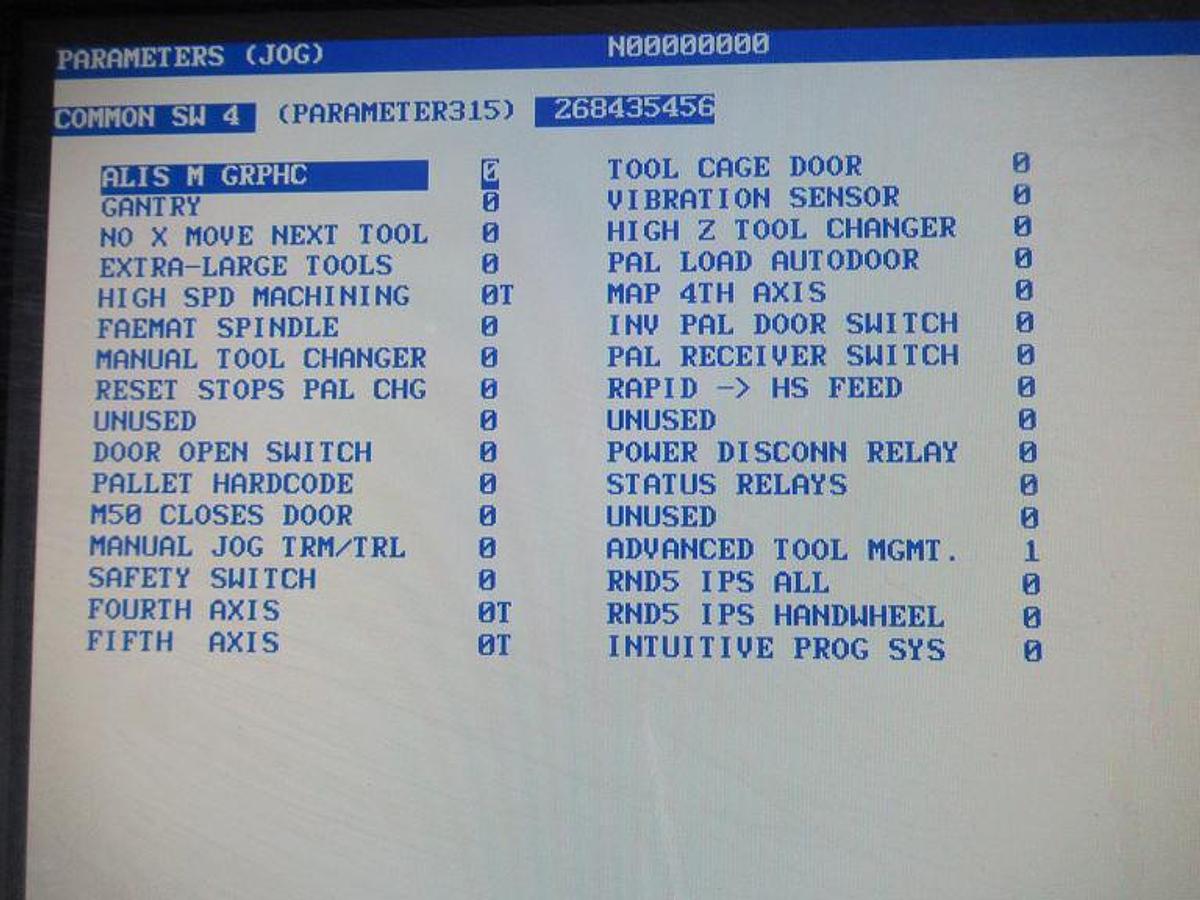 Used 2007 Haas VF2SS with Probing, Chip Auger, Progr. Coolant Nozzle, 24 Station SMATC, Jog Handle, Stevens Fixture Plate