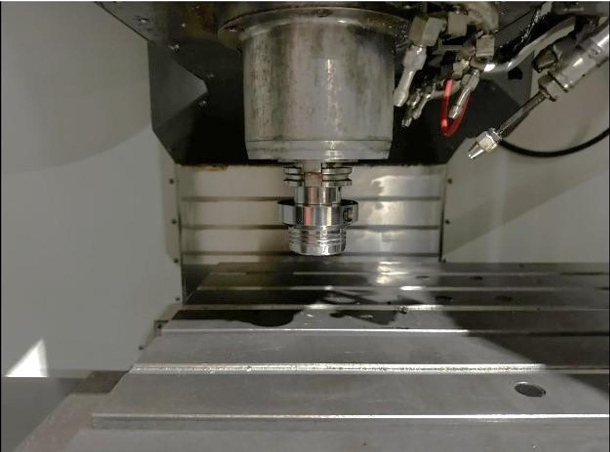 Used 2016 Haas VF-3YT/40 with 10,000 RPM, Coolant Thru Spindle, 4th Axis Rotary Table, Pcool, Air Gun