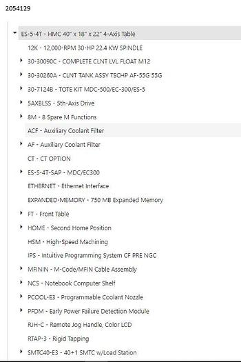 Used 2013 Haas ES-5-4T