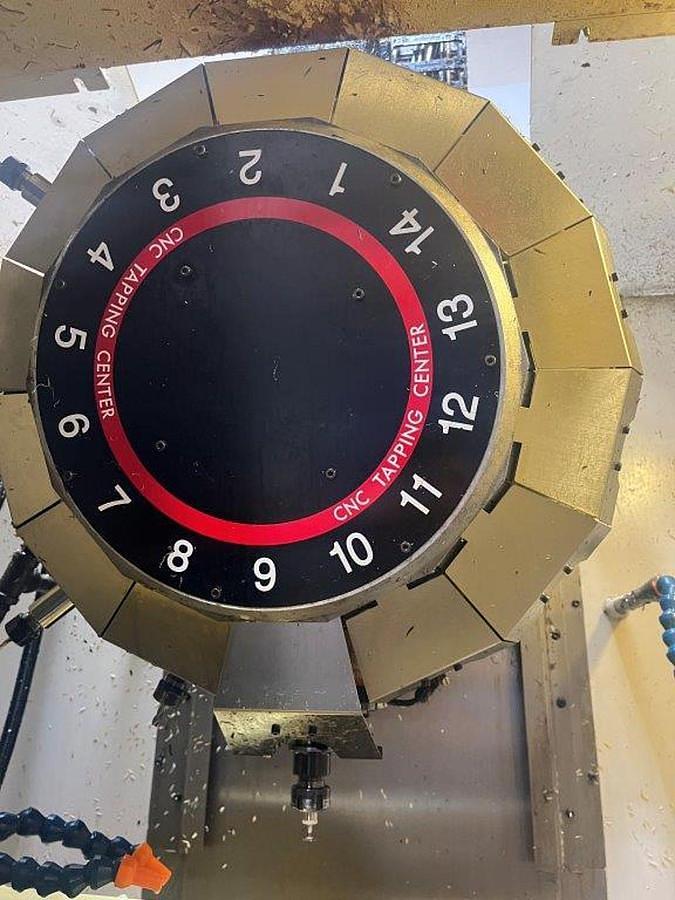 Used 2012 Brother TC-S2DN 5 Axis Drill/Tap Machine with Nikken Trunnion Type 5th Axis, Remote Jog Handle Conversational or G Code