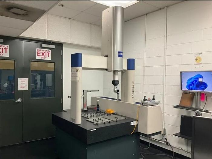 Used 2012 Zeiss Contura 7.10.6 Coordinate Measuring Machine, Remanufactured by Zeiss in 2016
