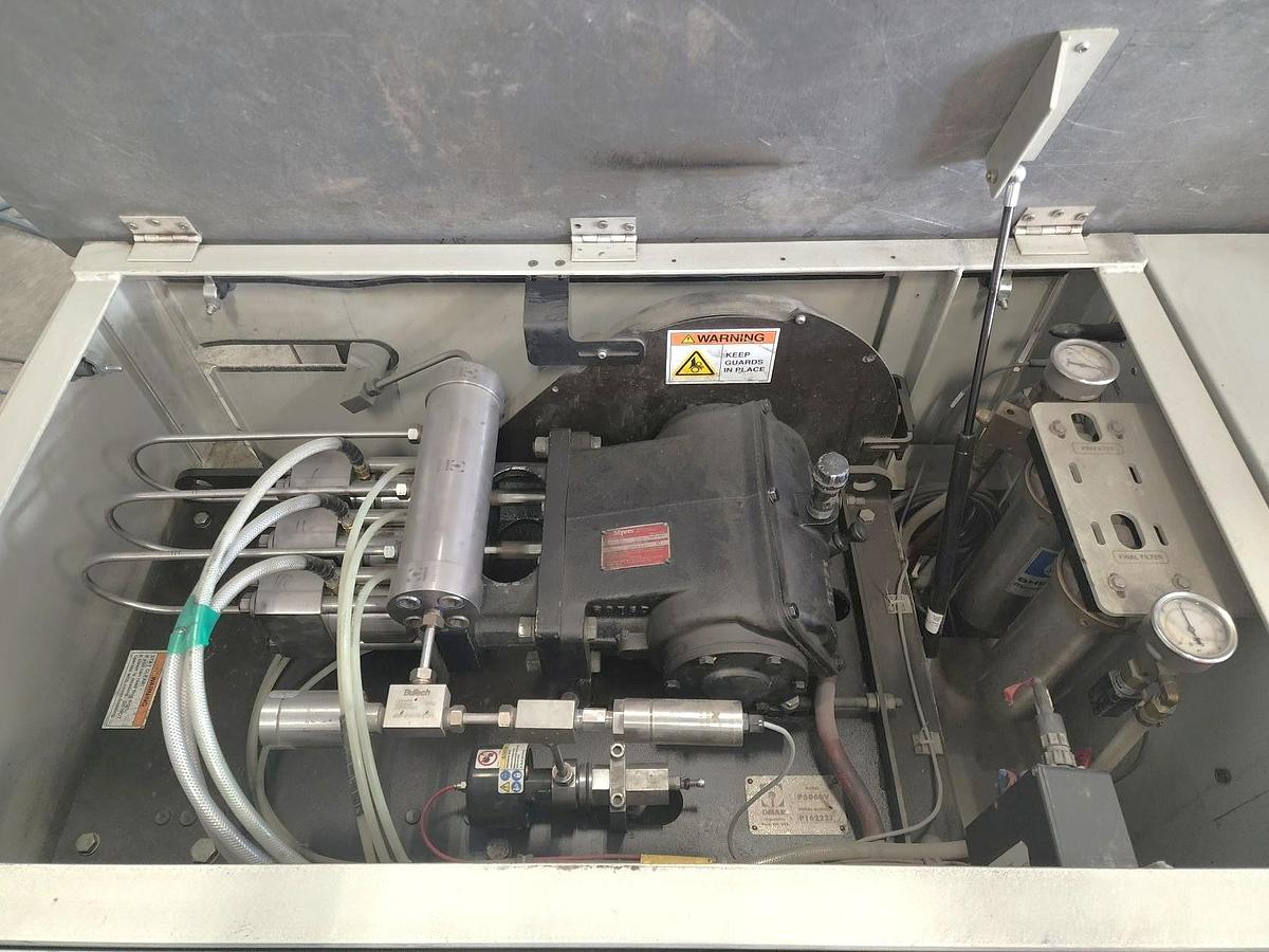 Used 2012 Omax 80160 Water Jet Cutting Machine with 50 HP Enduromax Pump, 60,000 PSI Cut Pressure, Solid Removal Syste