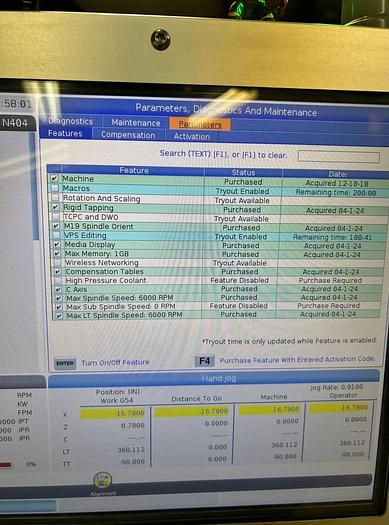 Used 2018 Haas CL-1 w/ Live Tooling