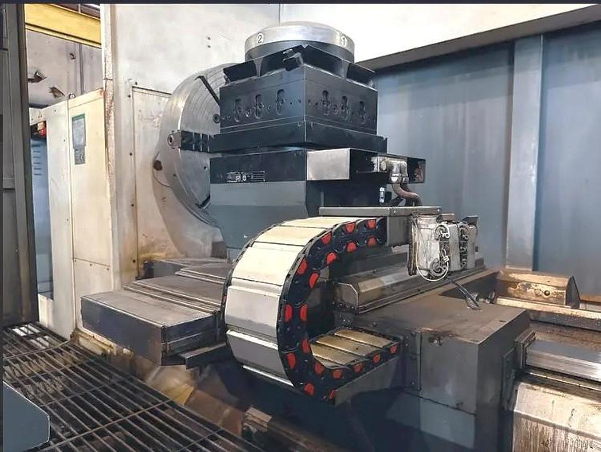 Used 2013 Geminis GT5 G2 with 48" sw, 33.5" Turn Diam, 78" cc, 4 Tool Hyd. Turret, Removable Y Axis Milling, C Axis Positioning, Tailstock, Fanuc 31i-Model B