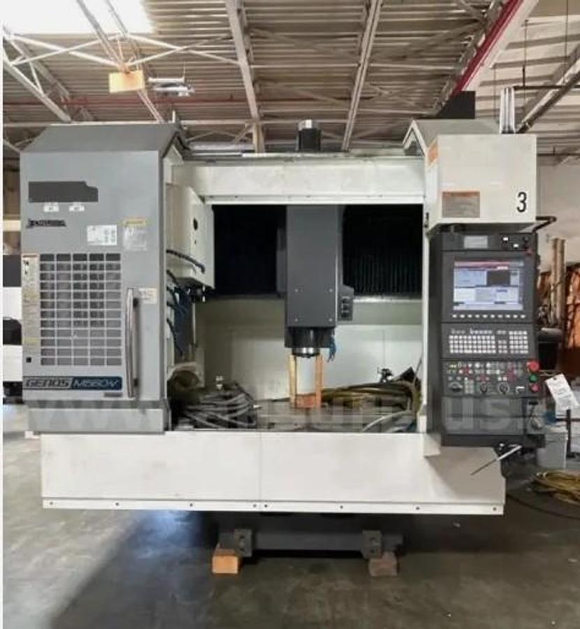 Used 2019 Okuma Genos M560-V with Chip Conveyor, High Pressure Coolant, Tool Probe