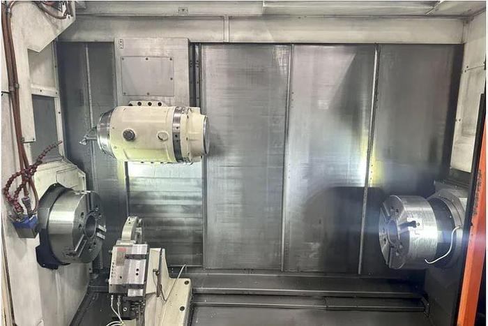 Used 2013 Mazak Integrex i-400S 8 Axis Mill Turn Center with C Axis Main & Subspindle, Y Axis, Full 5 Axis Machining, 72 Position ATC