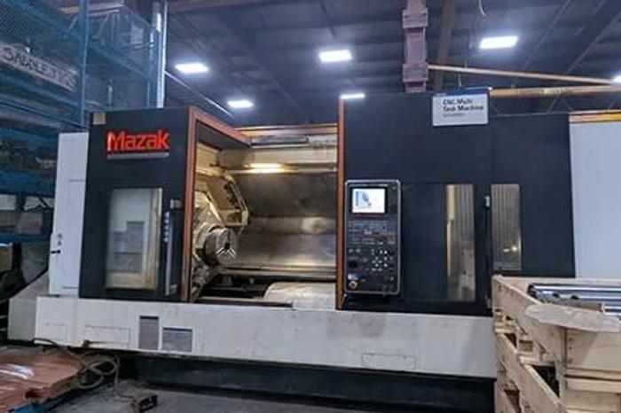 Used 2011 Mazak Nexus QTN 450-IIMY/3000 with Milling, Y Axis, Steady Rest and