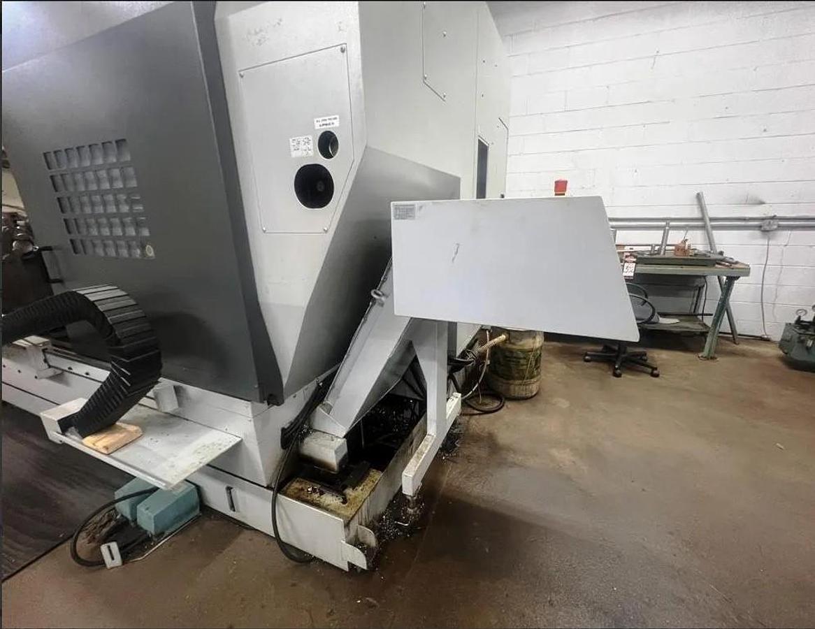 Used 2007 Mori Seiki SL403C/2000 with 80" cc, 6.5" Bar Capacity, 18" Air Chuck, SMW Hydr. Steady Rest, Tailstock, MSX-500III Control