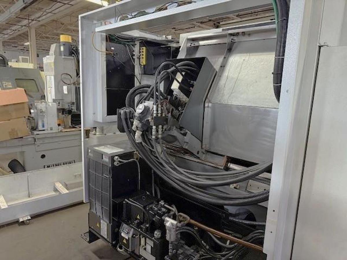 Used 2009 Mori Seiki NL2500MC/700 with C Axis, Milling, Chip Conveyor, Chip Blaster HPC, Mist Collector, 3.1" Bar Capacity, 10" Chk