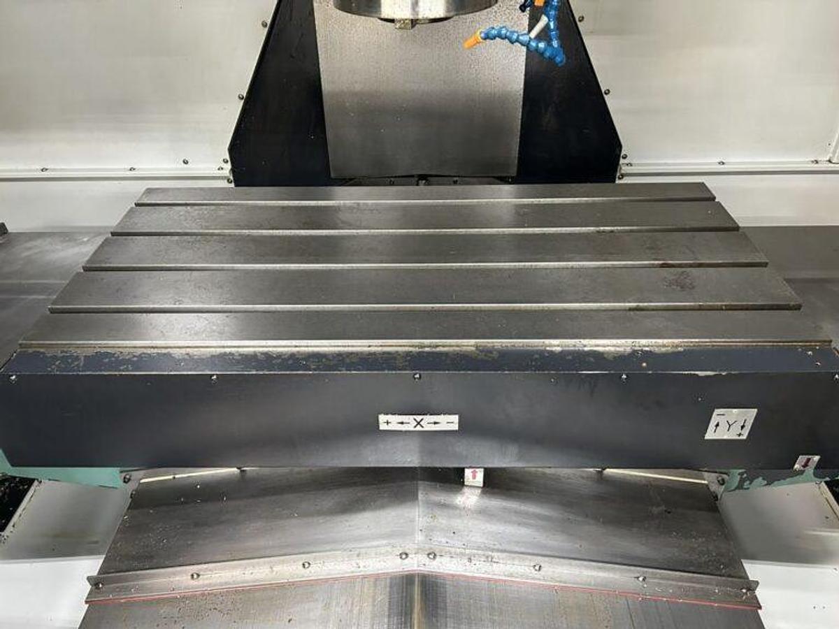 Used 2022 DN Solutions Mynx 5400/50 II with 4th Axis Drive, CAT50 Big Plus Spindle, Chip Conveyor, Mist Collector, Conversational