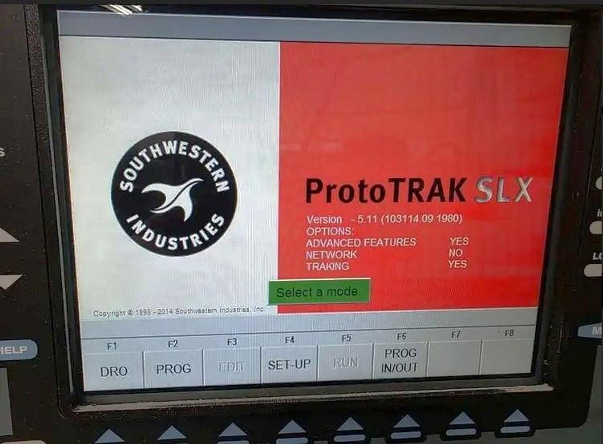 Used 2007 Southwestern Industries TRAK TRL 1840SX with 10" Chuck, 4 Pos. Indexable Turret, Steady Rest, 3 Speeds, SLX Control