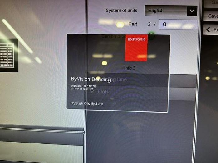 Used 2017 Bystronic Xact Smart 100/3100 Press Brake