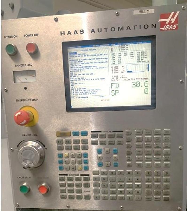 Used 2005 Haas VF2SS with 24 Pos. Side Mounted ATC, Prog. Coolant, Chip Auger, 12,000 RPM
