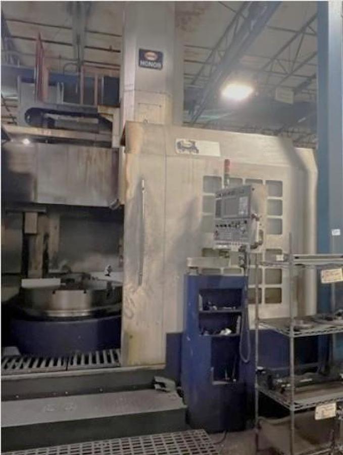Used 2012 Honor Seiki VL-125C CNC VTL with Milling, 50" 3 Hyd. Chuck, Live Milling Capability, 16 Station ATC
