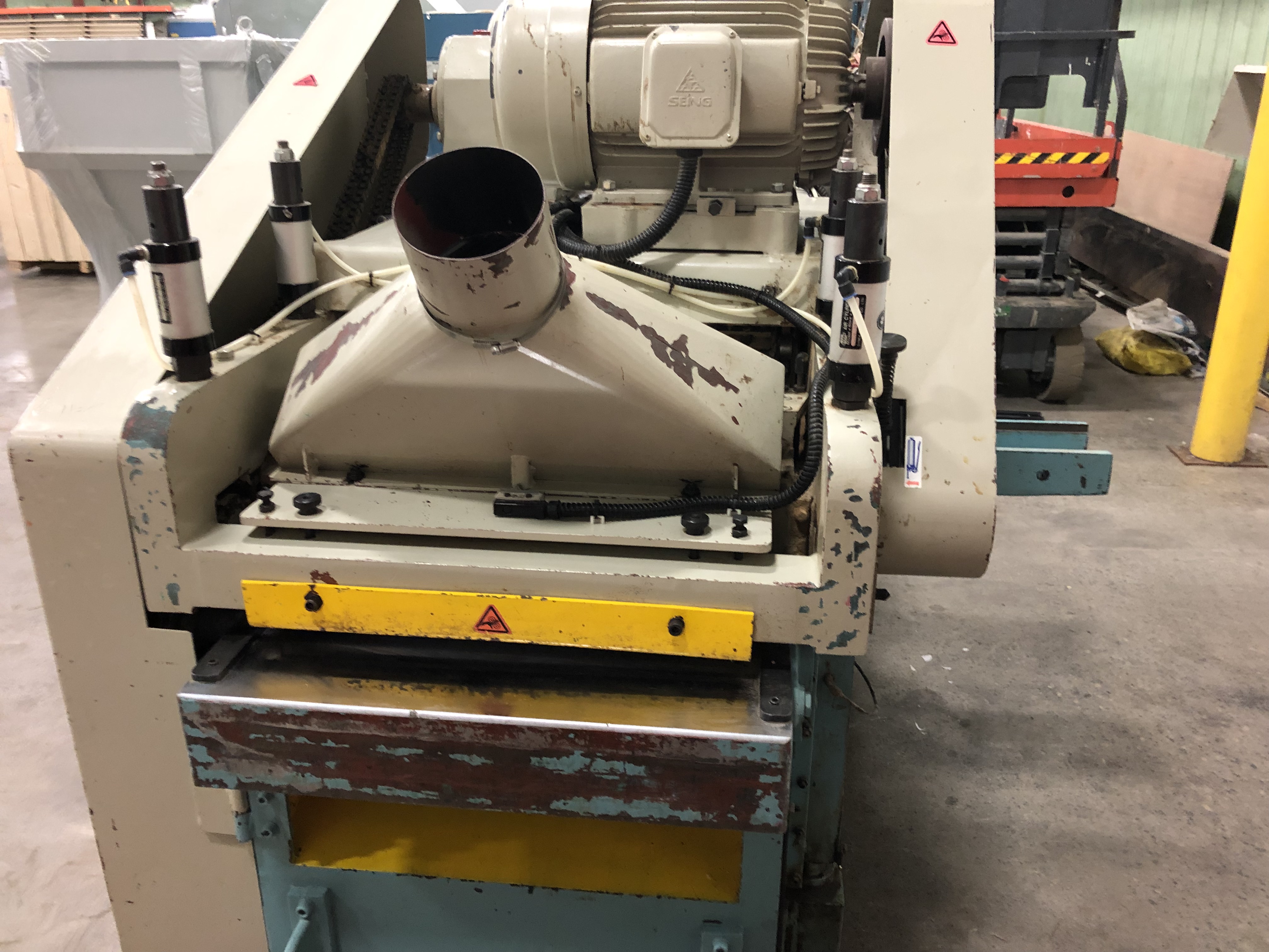 Used Silver SK-610-GH Double Surface Planer