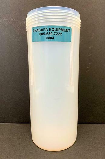 Used Savillex 100-2000-01, 2000 mL Standard Jar, 10.50"x4.25", NO Closure (8804)W