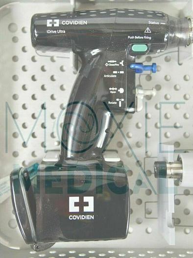 Used COVIDIEN IDRVULTRA1 iDrive Ultra Stapler Instrument Set , Endo GIA tray