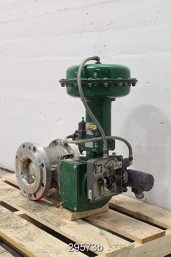 Used Fisher V150 6" V-Ball Control Valve #29573