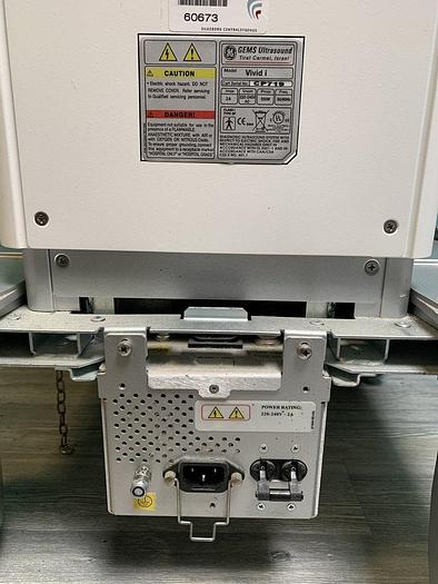 Gebraucht GE Safelock Cart vivid i Ultraschalltrolley Wagen