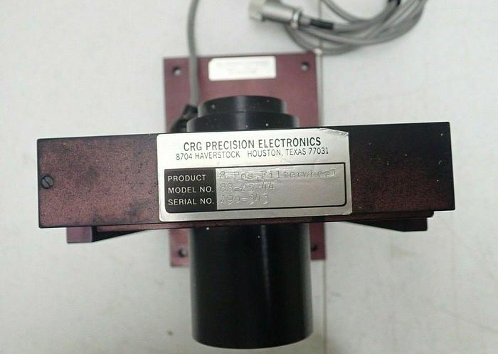 Used CRG Precision Electronics Model 88-23-44 8-Position Filter Wheel