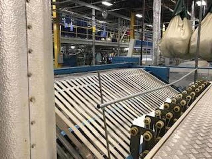 Used 1994 JENSEN SHEET FOLDER WITH DUAL STACKER