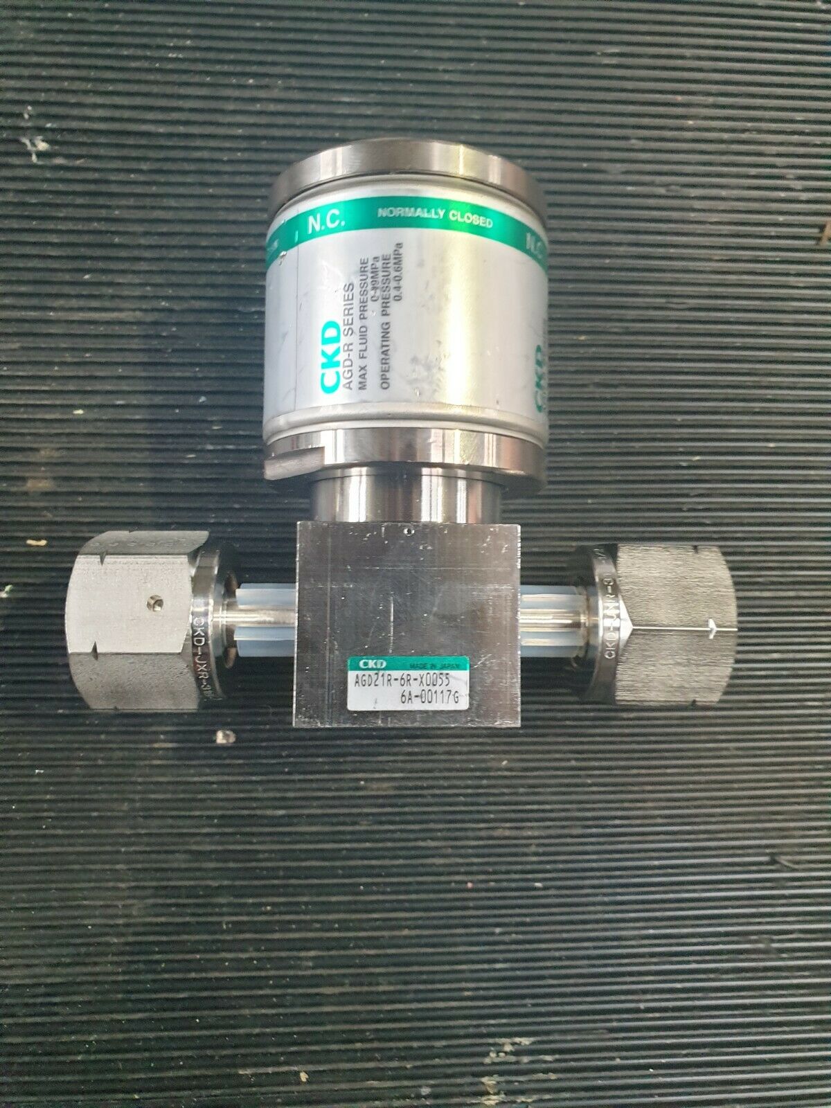 Used CKD Corporation  AGD21R-6R-X0055 PRESSURE VALVE (rbd2.1b5)
