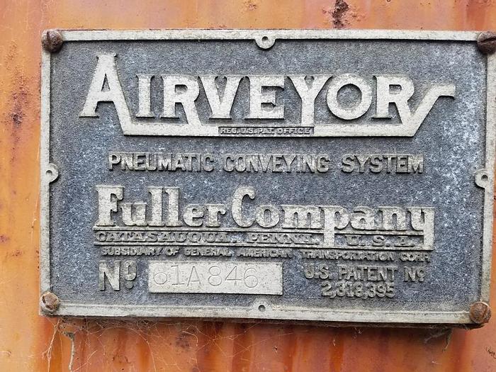 Used Conveyor, Pneumatic, Sutorbilt, 40 HP, 3", 12" Rot Valve, #S228690