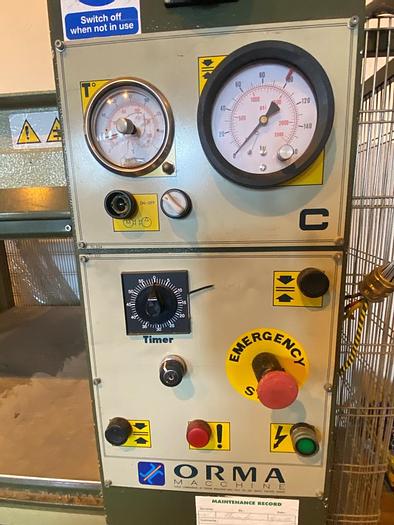Used 2000 Orma NPC 10/10 Veneer Press