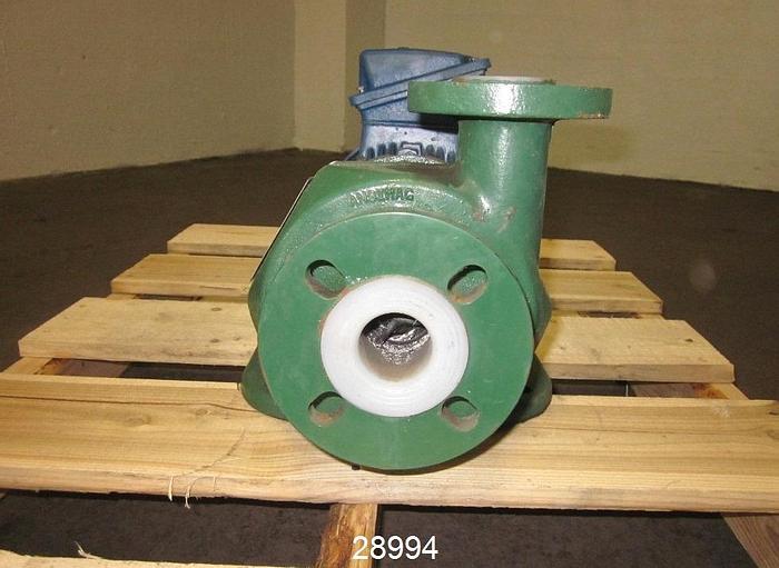 Used Ansimag KM1515A Horizontal Centrifugal Magnetic Drive Pump -1.5x1x5 #28994