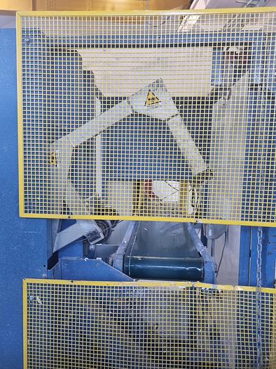 Used 700 LITER (WORKING) BATTAGGION KNEAKER EXTRUDER - T-316 S/S - JACKETED