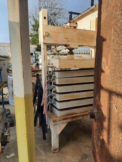 Used Filter, P&F, 36" x 36", C/st, Womach, Vert, 54 SF, 4.5CF #C730341