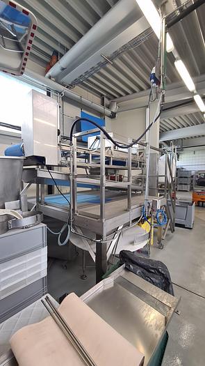 Gebraucht Abfüll - Linie für stückige Produkte in vorgefertigte Beutel