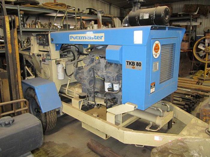 Used 0 Putzmeister TKB-80 Grout Pump