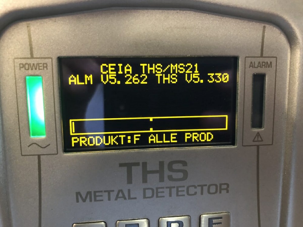 Used Ceia THS 21 metal detector