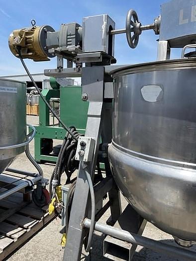 Used 125 GALLON DOUBLE MOTION KETTLE - S/S - JACKETED