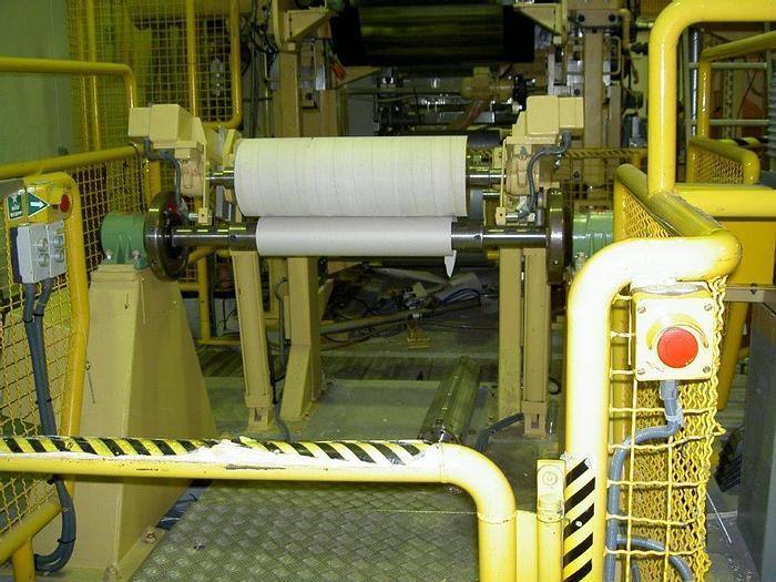 Used 13.75" KLEINEWEFERS LAB SOFT CALENDER STACK
