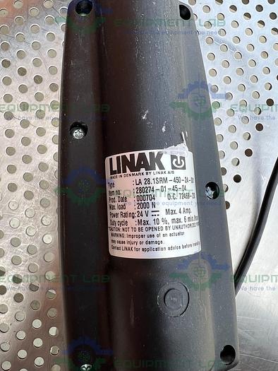 Used Linak CB14P-02-0T-24 Actuator Control Box w/ Linak LA28.1SRM-450-24-001 Actuator