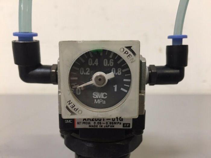 Used SMC AR2001-01G Modular Regulator