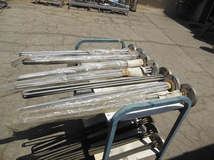 Used Heater, Immersion, Chromalox, S/st, Unused, (2)Heater, Immersion, Chromalox, S/st, Unused, (2) #S739745
