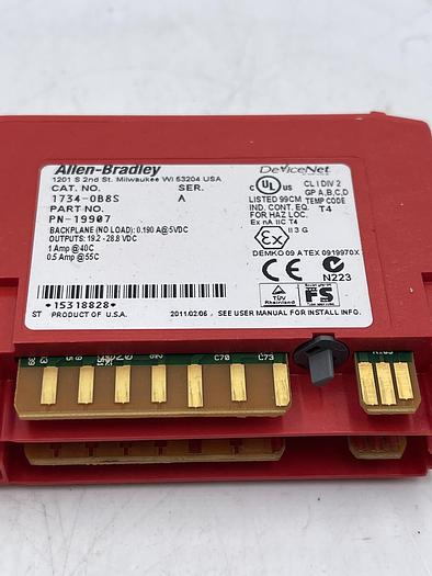 Used Allen-Bradley 1734-OB8S Ser A 