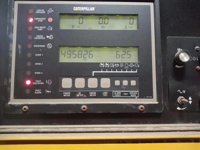 Used Caterpillar 3512B used generator Low working hours