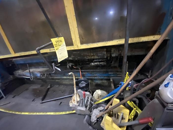 Used VERSON TRANSMAT SSDC PRESS TS2-500-156-42T, 500 TON CAPACITY, 156" X 42" BED & RAM